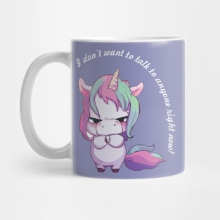 Grumpy Unicorn Mug